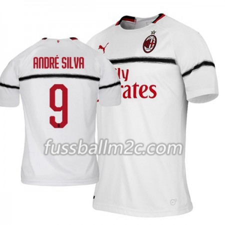 Fußballtrikots AC Mailand Andre Silva 9 Auswärts Trikotsatz 2018-2019 Fußballtrikots AC Mailand Andre Silva 9 Auswärts Trikotsatz 2018-2019